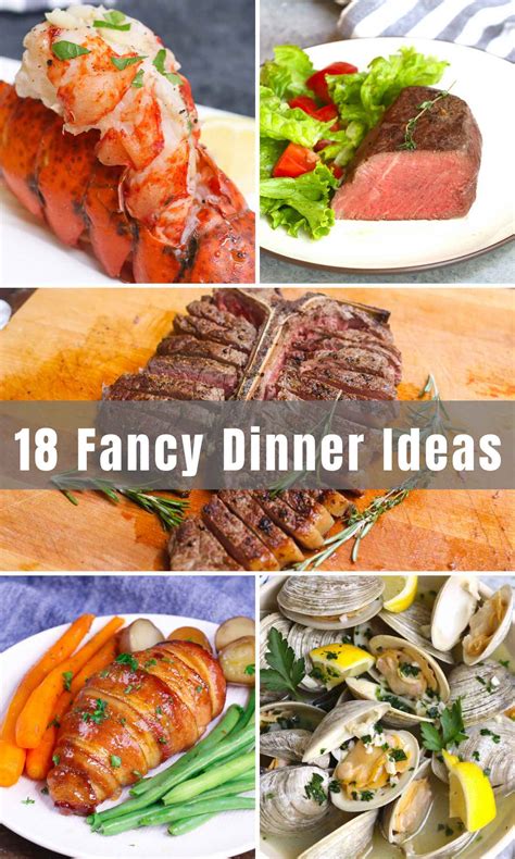 18 Fancy Dinner Ideas (Easy Fancy Meals that You Can Make at Home) - IzzyCooking