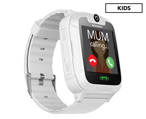 Moochies Kids' Mobile Phone Smartwatch - White | Catch.co.nz