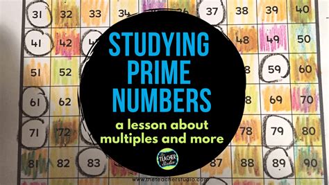 Prime Numbers and Patterns! - The Teacher Studio