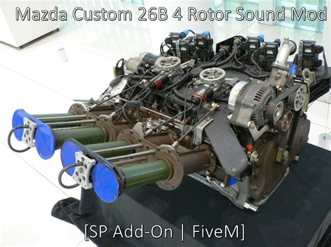 Mazda Custom 26B 4 Rotor Sound Mod [SP Add-On | FiveM] - GTA5-Mods.com