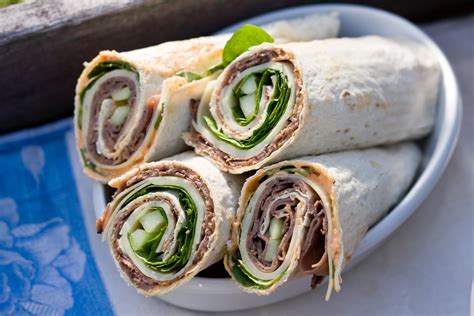 Roast Beef Wraps Recipe - Spry Living