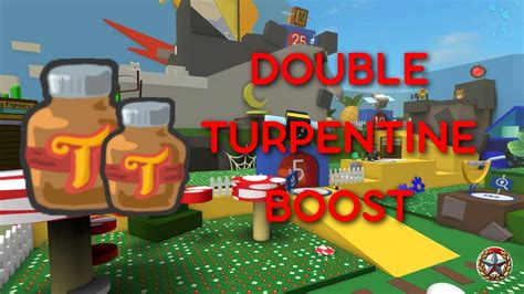 DOUBLE TURPENTINE BOOST IN BEE SWARM SIMULATOR!... - YouTube