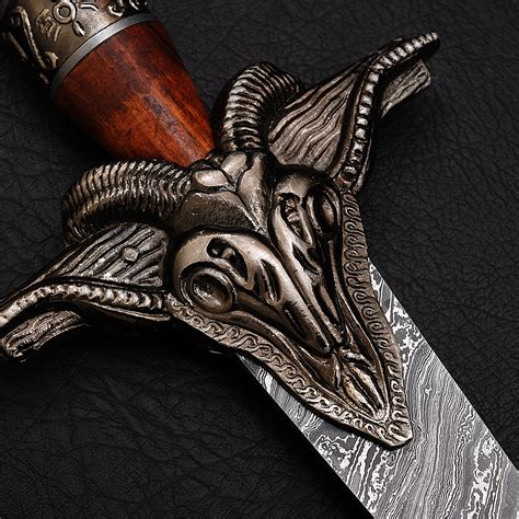 Damascus Collectible Sword // 9253 - Black Forge - Touch of Modern