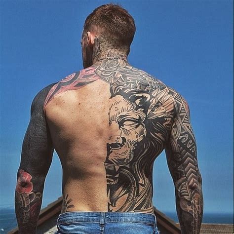 Pin by Benjamin on Tattoo | Back tattoo, Back tattoos for guys, Tattoos ...
