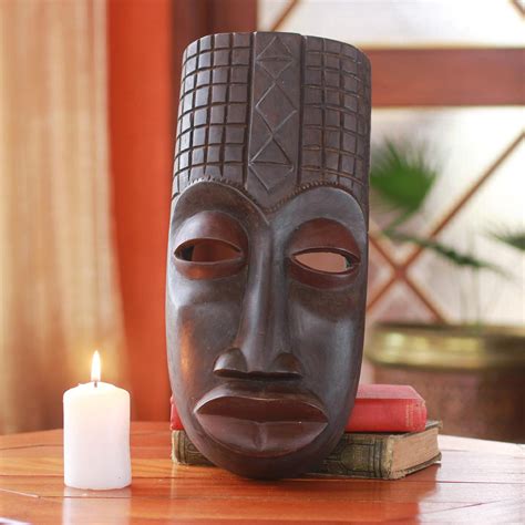 Artisan Carved Congolese Ritual African Mask - Congo Purification | NOVICA