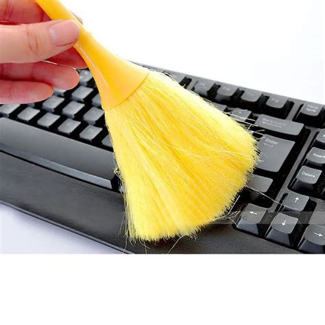 Multi Function Mini Keyboard Vehicle Anti Static Dust Brush Desktop Sweeper Cleaning Home ...