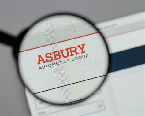 Milan, Italy - August 10, 2017: Asbury Automotive Group Logo on Editorial Stock Photo - Image of ...