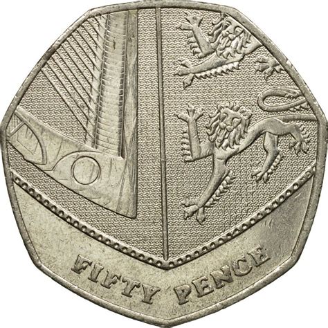 Fifty Pence (Dent design), Coin Type from United Kingdom - Online Coin Club