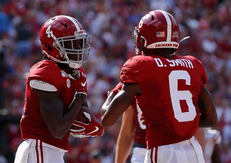 Jerry Jeudy college stats: Comparing Broncos WR’s career at Alabama with DeVonta Smith