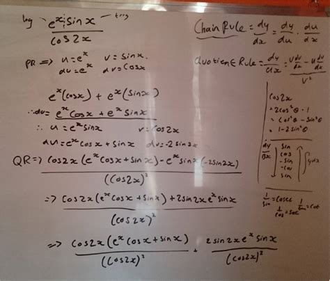 trigonometry - Quotient Rule X Chain Rule Question - Mathematics Stack ...