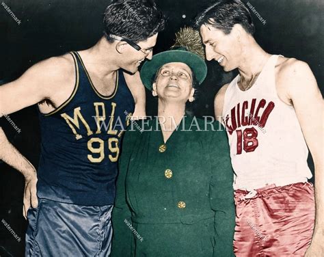 DL933 GEORGE MIKAN Minneapolis Lakers ED MIKAN Colorized Photo ...