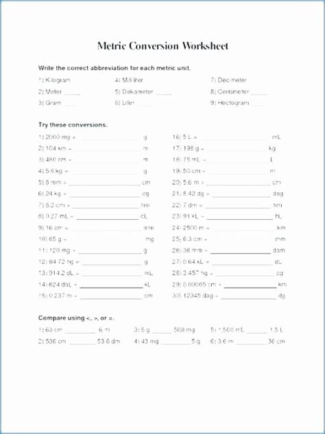 25 Math Conversion Worksheets 5th Grade | Softball Wristband Template