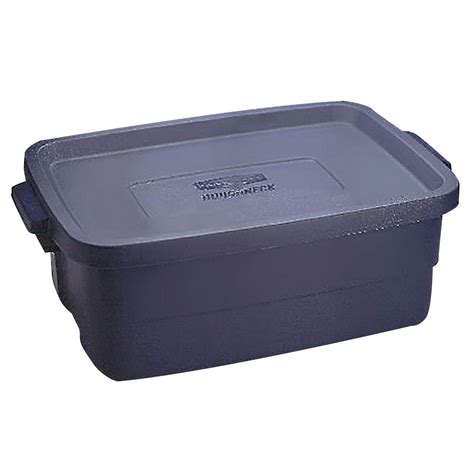 Rubbermaid Roughneck 10-Gallon Box, Dark Indigo Metallic - Walmart.com ...