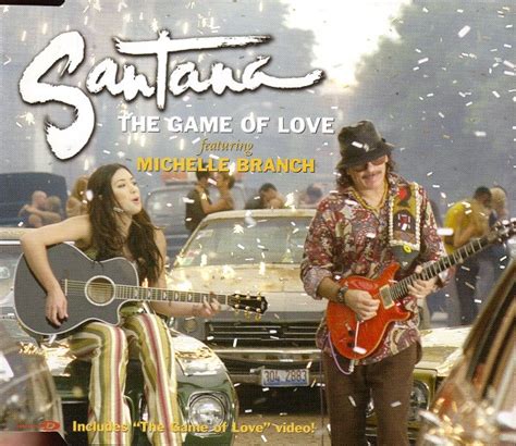 Santana Featuring Michelle Branch - The Game Of Love (2002, CD) | Discogs