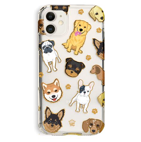 Dog Clear iPhone Case – VelvetCaviar.com