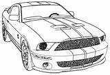 2006 Ford Mustang Coloring Page  Printable Pages Race Car sketch template