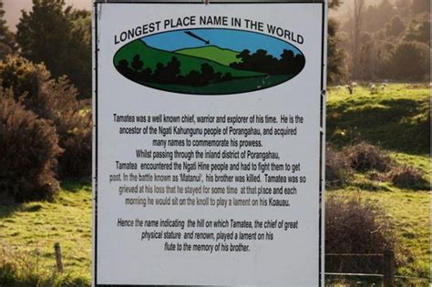 The Longest Place Name In The World – Porangahau, New Zealand - Atlas Obscura