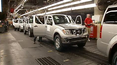 Nissan Production at Smyrna, Tennessee - YouTube