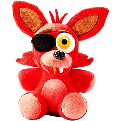 FNAF Five Nights at Freddy's - Foxy Plush Freddy Five Nights Cute Red ...