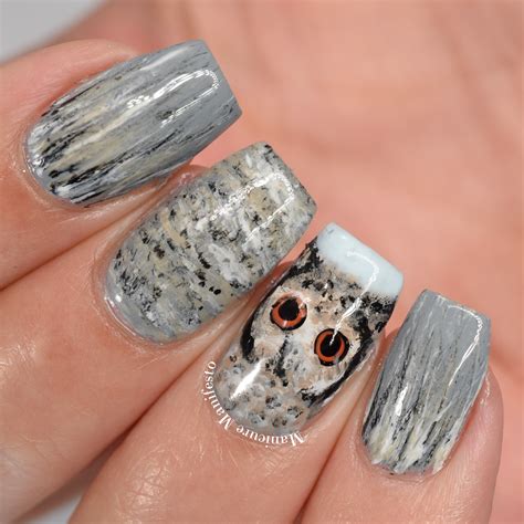 Manicure Manifesto: Freehand Owl Nail Art