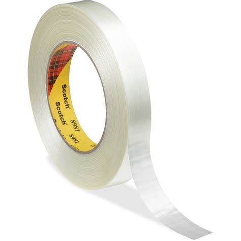 Scotch Premium-Grade Filament Tape, Clear, 1 / Roll (Quantity ...