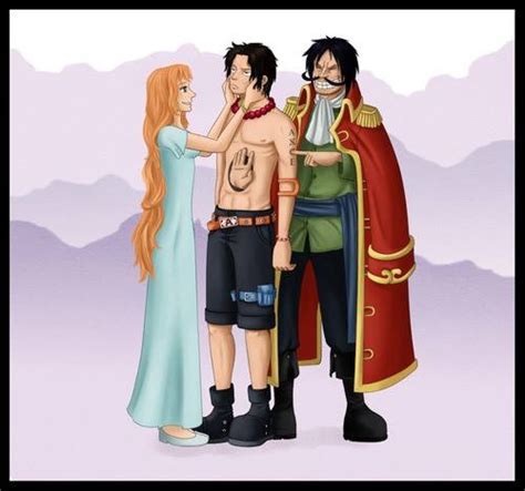 Ace's reunion with his parents : r/OnePiece