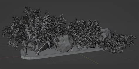 3D Model Garden Plants Collection Vol 57-Blender - TurboSquid 2117795