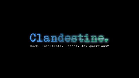 Clandestine Official Game Launch Trailer [on PC 1080p] - YouTube