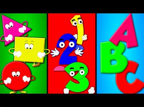 Shapes Song | Numbers Song | ABC song | Nursery Rhymes - zilnasa Waker