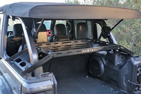 Fabtech FTS24211 Interior Cargo Rack for 18-22 Jeep Wrangler JL Unlimited with Hardtop | Quadratec