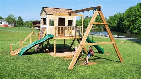 28 Simple DIY Swing Set Plans To Build One for Your Kids