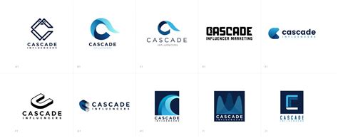 Cascade Influencers Logo Design - Power Digital Marketing