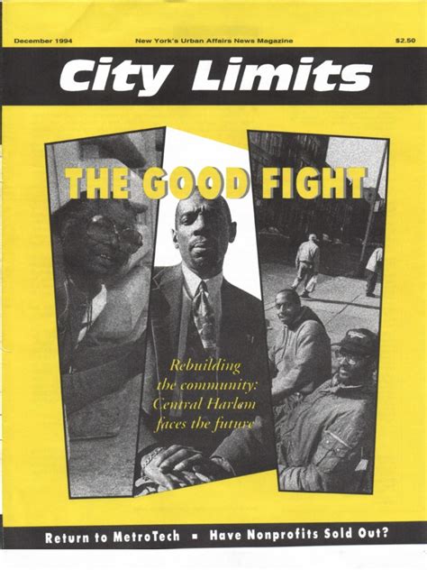 City Limits Magazine, December 1994 Issue | PDF | Manhattan | Employment