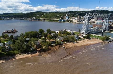 Neighbors make surprise discovery in Duluth beach restoration: Shreds ...