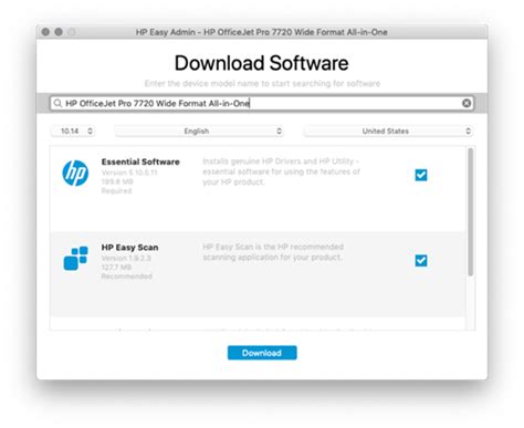 HP Printers - Use HP Easy Admin for macOS to download print and scan solutions | HP® Customer ...