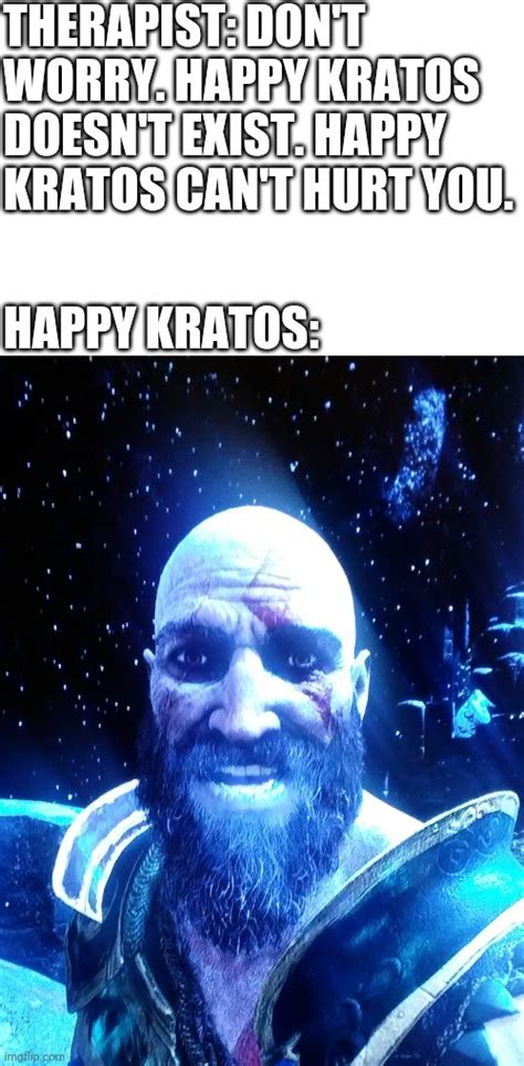 Kratos Falling Meme Template