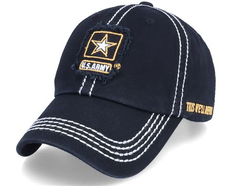 US Army Logo This We´ll Defend Black Dad Cap - U.S. Army Cap | Hatstoreworld.com