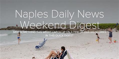 Naples Daily News Weekend Digest April 2, 2016