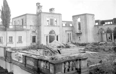 Demolition of the Getty Mansion from “Sunset Boulevard”