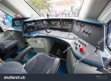 Interior Train Driver Cab Stock Photo 315773126 | Shutterstock