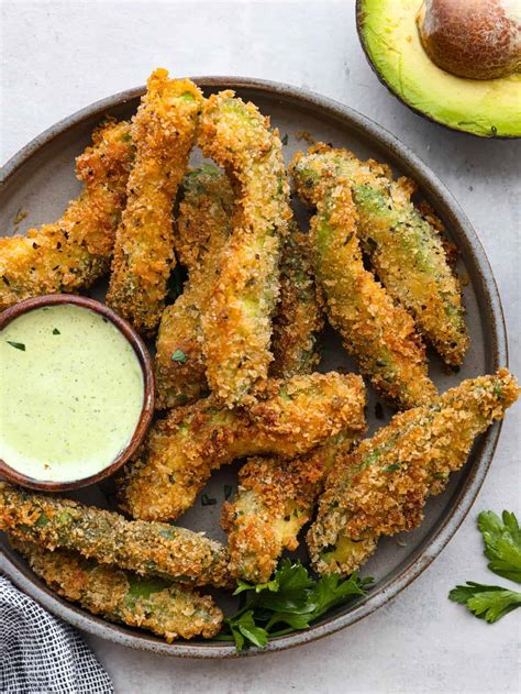 Baked Avocado Fries - infoodita