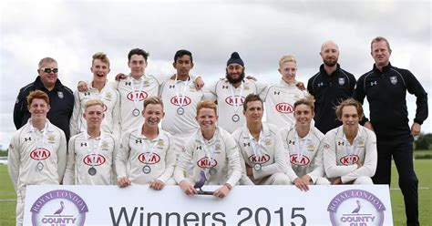 Surrey CCC win ECB U17 Royal London One-Day Cup - Surrey Live