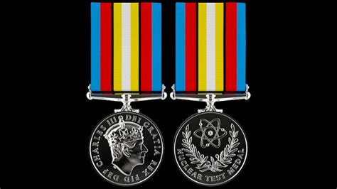 Design of new medal for UK nuclear test veterans unveiled