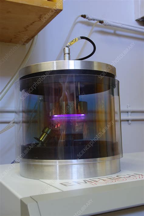 Sputter Coating - Stock Image - C004/7010 - Science Photo Library