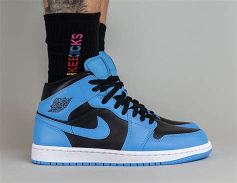 Air Jordan 1 Mid UNC Release Details · JustFreshKicks