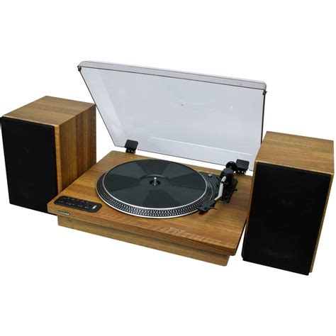 Best Buy: Toshiba Bluetooth Stereo Turntable Brown TY-LP200