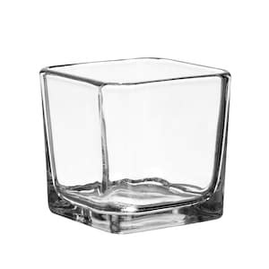 DollarTree.com | Square Glass Candleholders, 3 in.