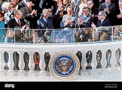 Inauguration jimmy carter rosalynn 1977 hi-res stock photography and ...