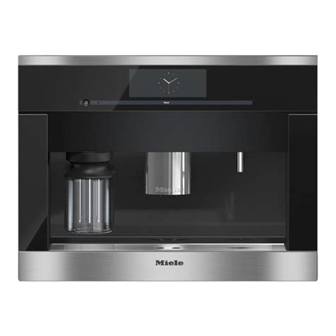 MIELE COFFEE SYSTEM OPERATING AND INSTALLATION INSTRUCTIONS Pdf Download | ManualsLib