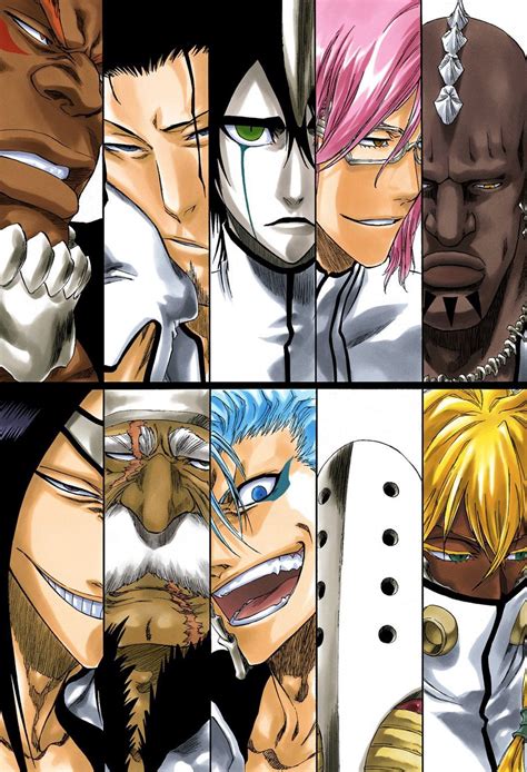 The Espada alongside with their Fraccions and other Arrancars (Bleach ...